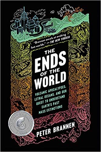 LM Spilsbury book review book cover The Ends of the World by Peter Brannen